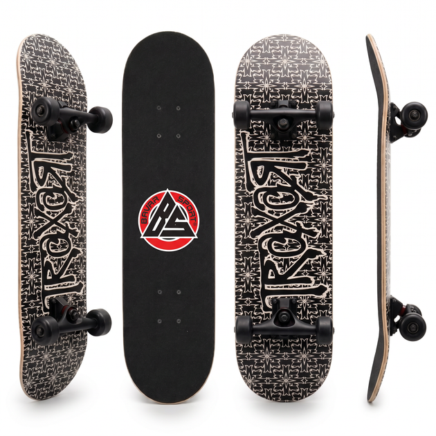 Скейтборд дерев'яний SP-Sport Skateboard Pattern 4411-9 розмір 78х20см - зображення 3