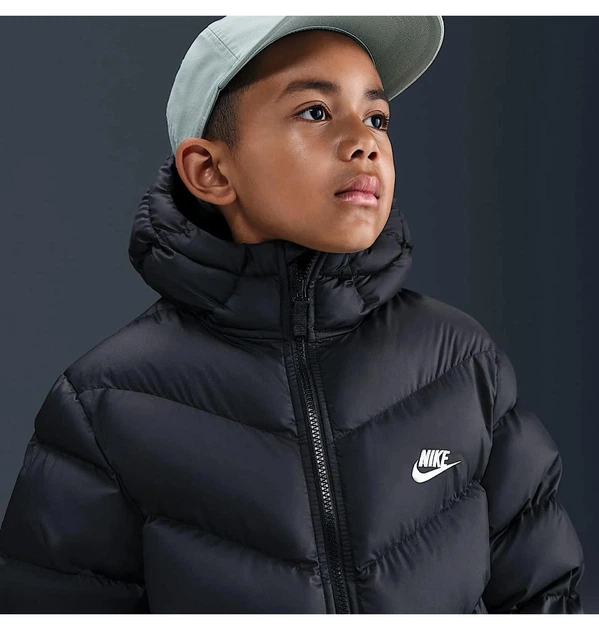 Куртка дитяча Nike Tf Adp Puffer Black S зріст 128 см Чорний HQ4976-010 - зображення 3