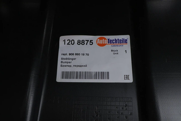Бампер передній AUTOTECHTEILE 120 8875 Mercedes Sprinter 9068801870, A9068801870, A90688018709B51 - Фото 2 Бампер передній AUTOTECHTEILE 120 8875 Mercedes Sprinter 9068801870, A9068801870, A90688018709B51 - изображение 2