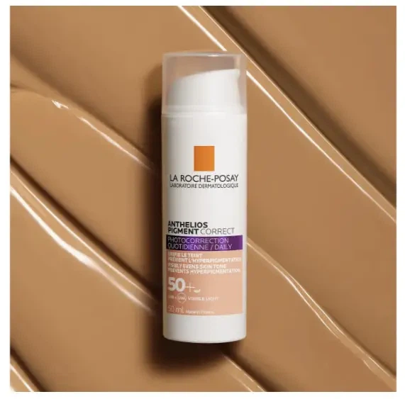 Сонцезахисний коригувальний засіб La Roche-Posay Anthelios Pigment Correct SPF 50+ 50 мл - зображення 4