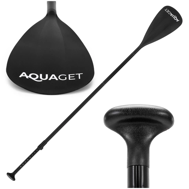 Весло для SUP-доски Aquaget 160-208 см регулируемое, складное AQ0051 Black - Фото 1 Весло для SUP-доски Aquaget 160-208 см регулируемое, складное AQ0051 Black - изображение 1