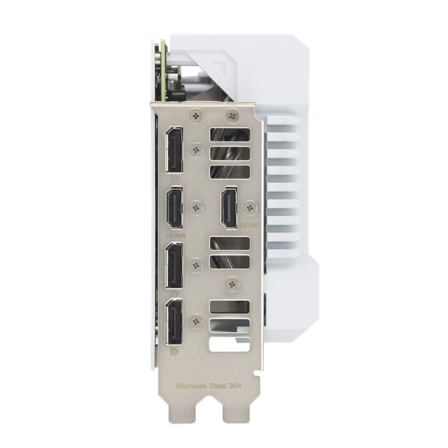 Відеокарта GeForce RTX 4070 Ti Super 16GB Asus TUF Gaming OC BTF White (TUF-RTX4070TIS-O16G-BTF-WHITE) Б/В - изображение 5