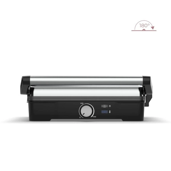 Электрогриль контактный AENO EG2 AEG0002 2000 Вт серебристый 5273375 - изображение 2