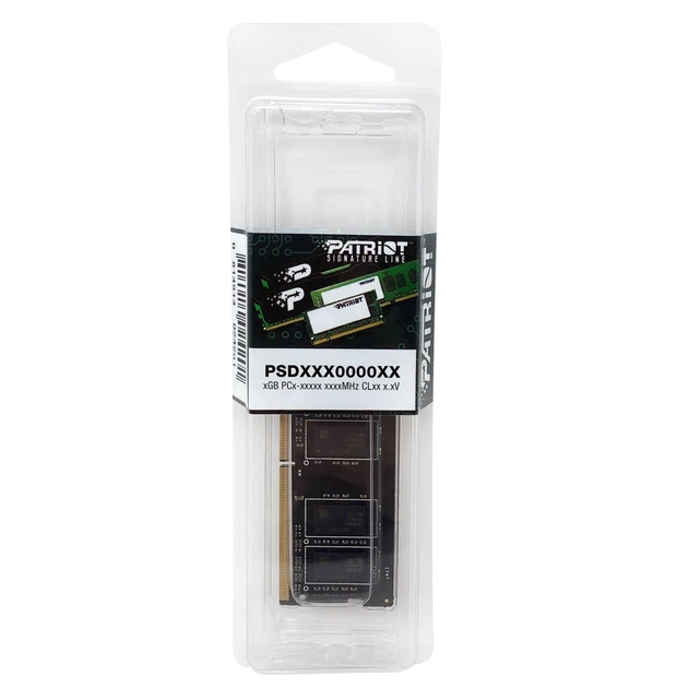 Модуль памяти Patriot DDR4 8Gb 3200MHz Sodimm (PSD48G320081S) - Фото 4 Модуль памяти Patriot DDR4 8Gb 3200MHz Sodimm (PSD48G320081S) - изображение 4