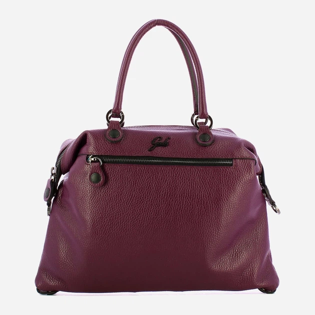 Torebka crossbody damska ze skóry naturalnej duża Gabs G3Plus G000033T2X3206 C3530 Bordowa (800070361221) - obraz 5