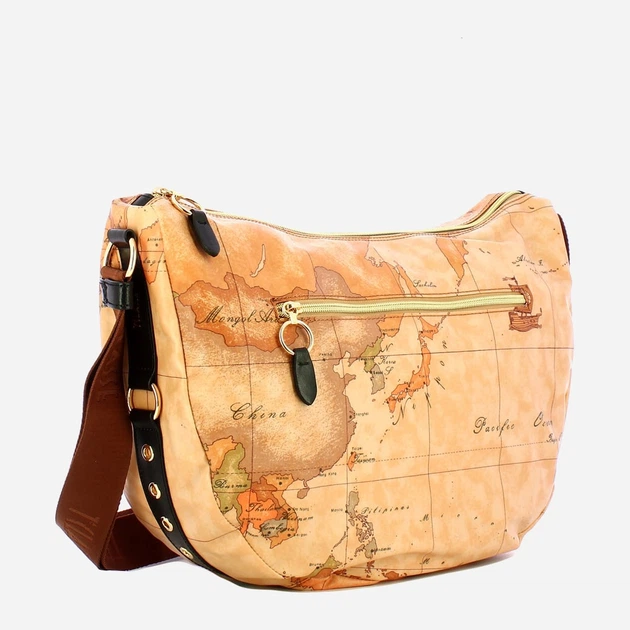 Torebka crossbody damska ze skóry naturalnej duża Alviero Martini LG03S578 0001 Beżowa (800070364490) - obraz 3