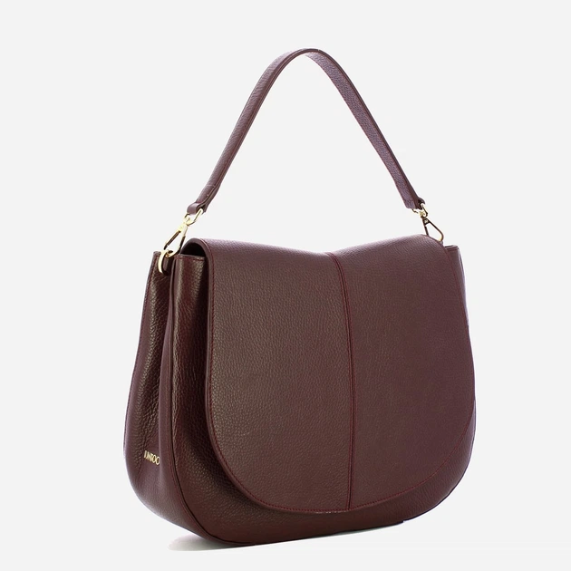 Torebka crossbody damska ze skóry naturalnej Iuntoo Dorica 13184 7K Fioletowa (800070365070) - Zdjęcie 3 Torebka crossbody damska ze skóry naturalnej Iuntoo Dorica 13184 7K Fioletowa (800070365070) - obraz 3