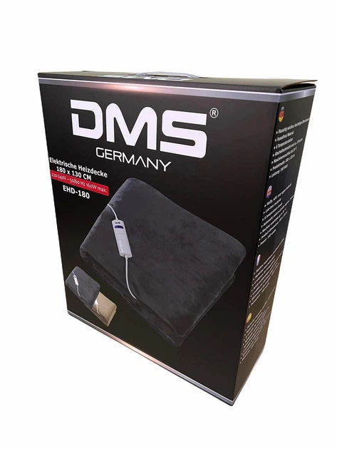 Электроодеяло DMS EHD-180 180×130 см 120 Вт 6 уровней нагрева Электроодеяло с таймером Электроплед бежевого цвета - изображение 8