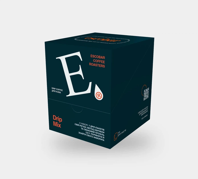Дріп-кава Escobar MIX 7 шт. - Фото 3 Дріп-кава Escobar MIX 7 шт. - изображение 3