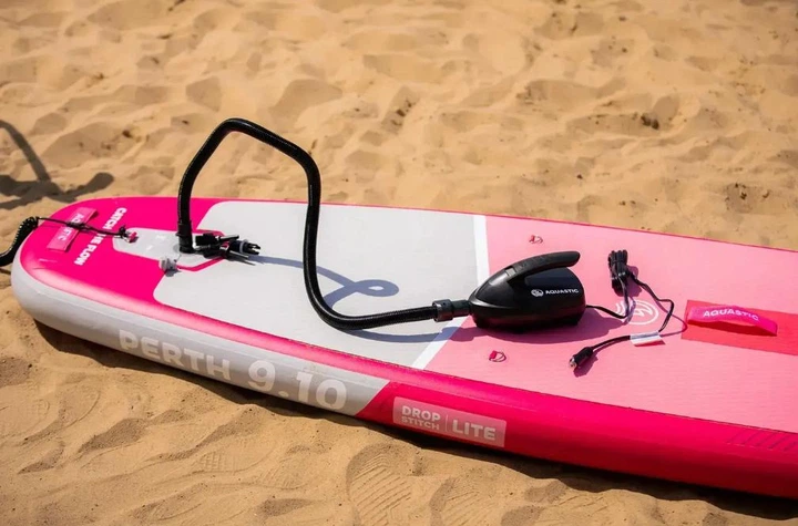 Електричний насос для SUP AQUASTIC Aire 16 PSI, 12V, 110 Вт, LCD-дисплей, 6 насадок (2000150530) - изображение 2