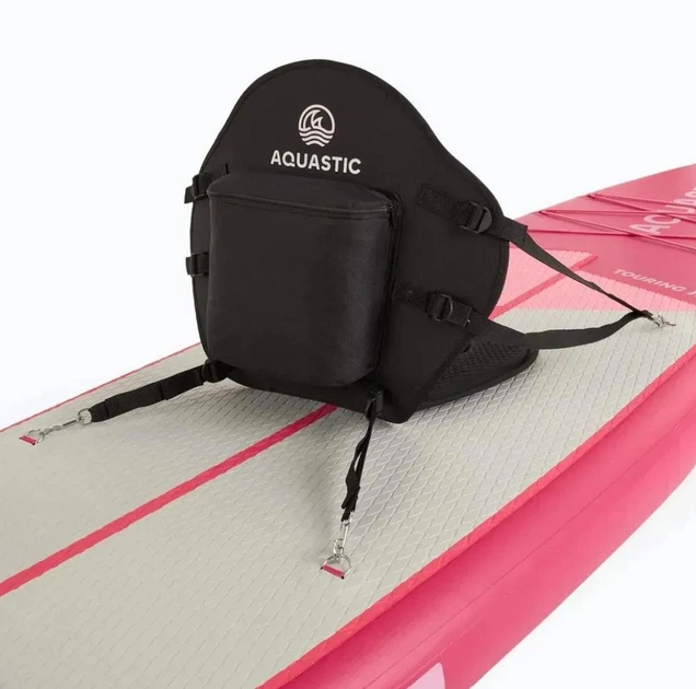 Надувна SUP-дошка AQUASTIC Touring 11'6" 350 см, до 130 кг, з веслом 2в1, насосом і сидінням рожевий (2000151099) - Фото 12 Надувна SUP-дошка AQUASTIC Touring 11'6" 350 см, до 130 кг, з веслом 2в1, насосом і сидінням рожевий (2000151099) - зображення 12