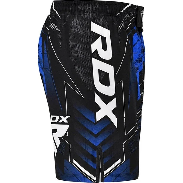 Шорты для MMA RDX Полиэстер XL Синий - изображение 4