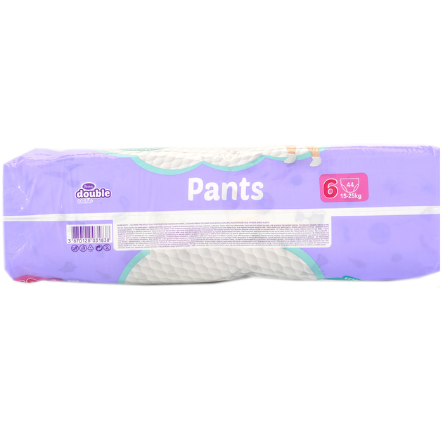 Підгузки-трусики Violeta double care 6 (15-25кг) 44 шт - зображення 4