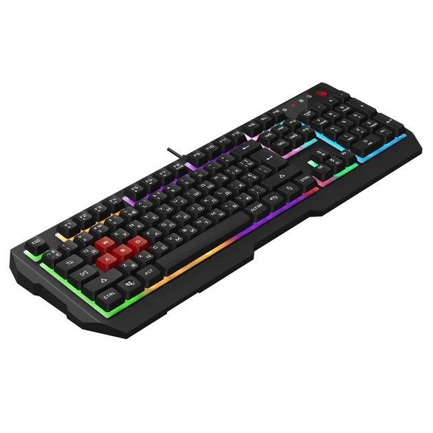 Клавіатура Bloody A4Tech B135N RGB USB Black (B135N (Black)) - Фото 4 Клавіатура Bloody A4Tech B135N RGB USB Black (B135N (Black)) - зображення 4