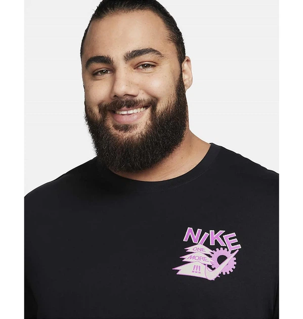 Футболка мужская Nike Dri-Fit Black XL Черный FQ3892-010 - Фото 3 Футболка мужская Nike Dri-Fit Black XL Черный FQ3892-010 - изображение 3