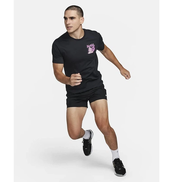 Футболка мужская Nike Dri-Fit Black XL Черный FQ3892-010 - Фото 10 Футболка мужская Nike Dri-Fit Black XL Черный FQ3892-010 - изображение 10