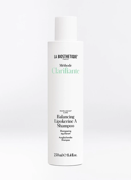 Шампунь балансувальний для жирної шкіри голови La Biosthetique Methode Clarifiante Balancing Lipokerine A Shampoo 250 мл