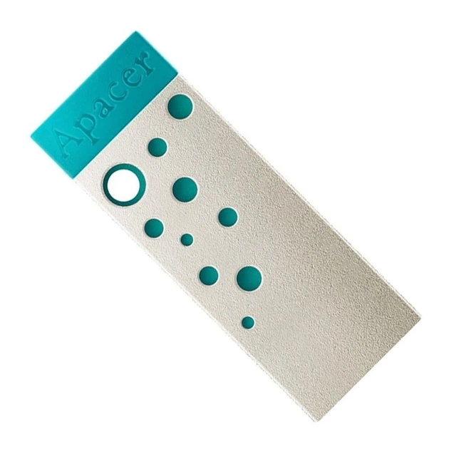Флеш-накопичувач Apacer 32GB USB2.0 AH11J Turquoise Green (AP32GAH11JG-1) - Фото 3 Флеш-накопичувач Apacer 32GB USB2.0 AH11J Turquoise Green (AP32GAH11JG-1) - зображення 3