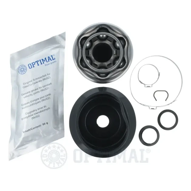 Шарнірний комплект, приводний вал Optimal CW2571 Volkswagen Passat, Golf, Jetta 191598099, 321498099B, 321498099E - Фото 2 Шарнірний комплект, приводний вал Optimal CW2571 Volkswagen Passat, Golf, Jetta 191598099, 321498099B, 321498099E - изображение 2