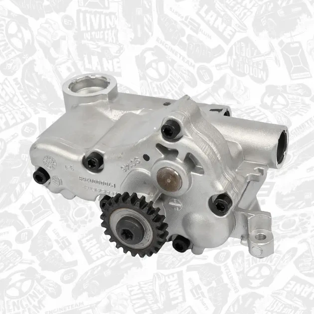 Масляний насос ET ENGINETEAM PU0114 Audi A3, TT; Seat Toledo, Leon; Volkswagen Transporter, Tiguan, Multivan, Golf, Passat, Jetta, EOS, Scirocco, CC; Skoda Octavia, Superb 06J115105AB, 06J115105AC, 06J115105T - зображення 2