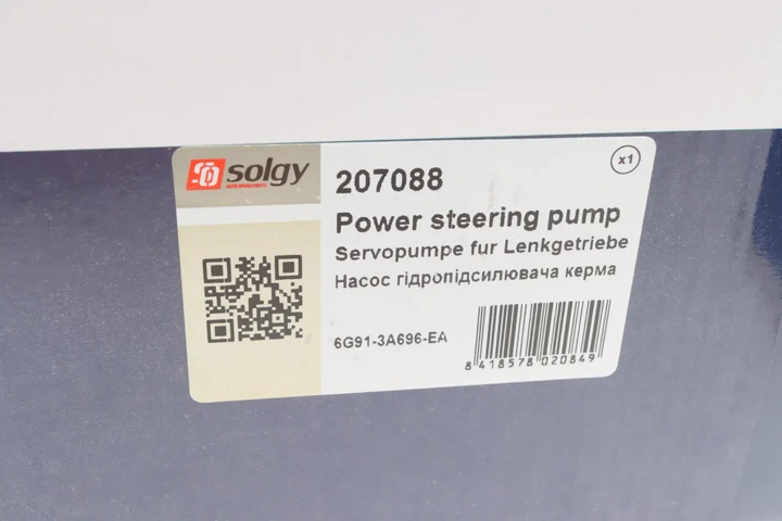 Насос гідропідсилювача Solgy 207088 Land Rover Freelander; Ford Mondeo, S-Max, Galaxy 1427514, 1432497, 1439519 - изображение 8