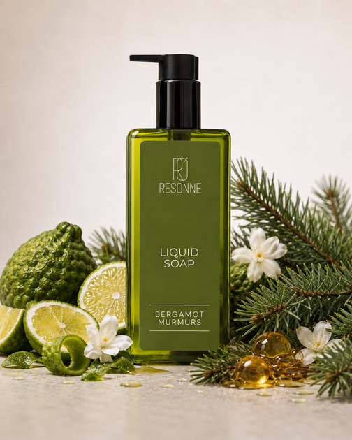 Рідке мило RESONNE для рук Bergamot Murmurs Liquid Soap 500 мл - Фото 2 Рідке мило RESONNE для рук Bergamot Murmurs Liquid Soap 500 мл - изображение 2