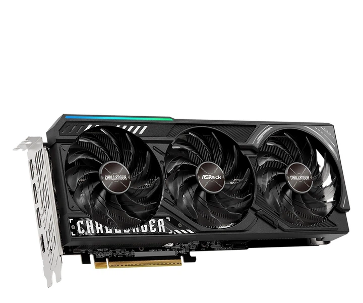 Видеокарта ASRock Radeon RX 9070 XT Challenger 16GB GDDR6 (RX9070XT CL 16G) EU - Фото 3 Видеокарта ASRock Radeon RX 9070 XT Challenger 16GB GDDR6 (RX9070XT CL 16G) EU - изображение 3