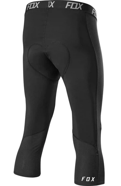 Шорты велосипедные Fox Enduro Pro Tight с защитой коленей чёрные M - Фото 2 Шорты велосипедные Fox Enduro Pro Tight с защитой коленей чёрные M - изображение 2