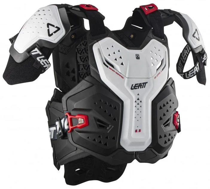 Защита тела Leatt 6.5 Pro Chest Protector белая S/M - изображение 3