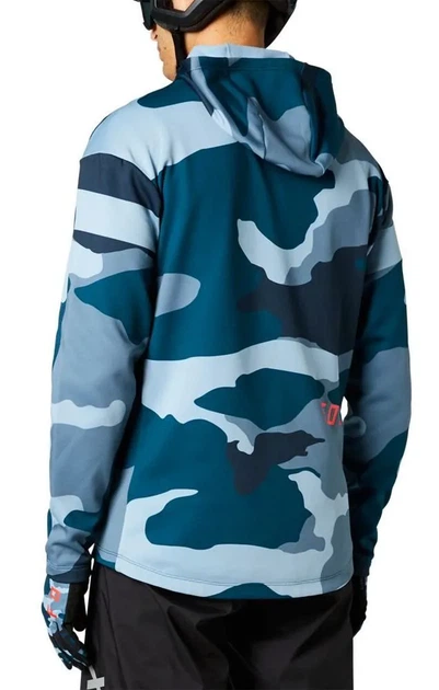 Куртка велосипедная Fox Ranger Tech Fleece зелёная L - изображение 6