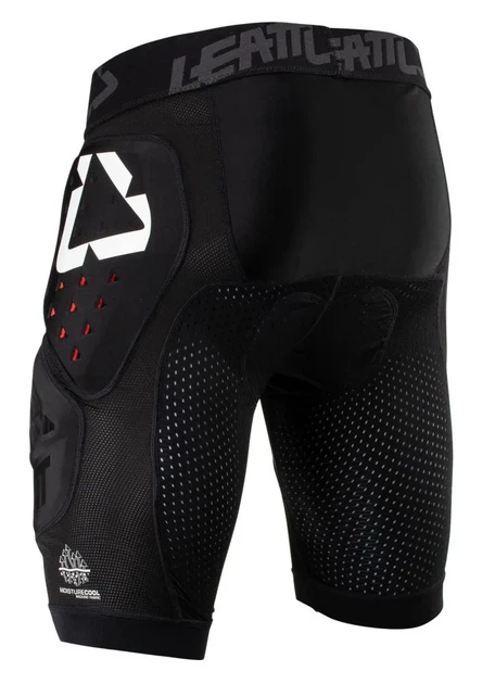 Компресійні шорти Leatt 3DF 4.0 Impact Short, чорні, XL - зображення 2