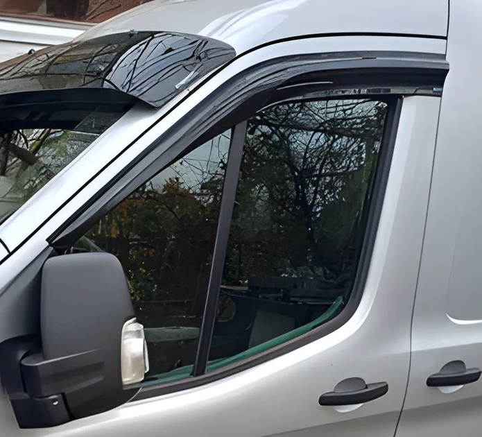 Вітровики на вікна 2 шт Sunplex Sport для Ford Transit 2014-2024 рр. - зображення 5