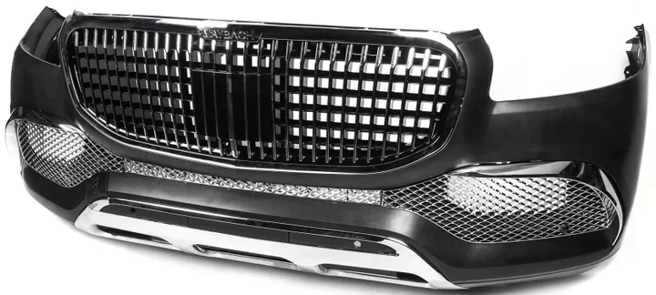 Передній бампер у зібраному вигляді Maybach GLS600 для Mercedes GLS X167 - Фото 1 Передній бампер у зібраному вигляді Maybach GLS600 для Mercedes GLS X167 - зображення 1