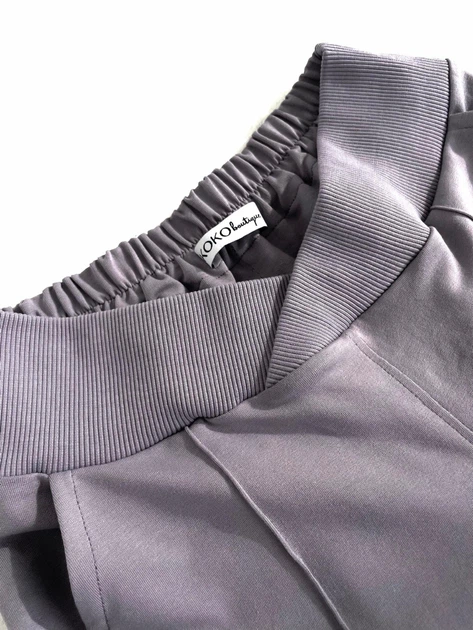 Штани джогери для вагітних KOKO boutique S/M, сіро-бузковий - Фото 8 Штани джогери для вагітних KOKO boutique S/M, сіро-бузковий - зображення 8