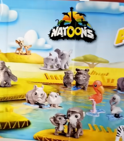Шоколадное яйцо Kinder Surprise Natoons 2026 (Киндер Сюрприз Натунс "Животные /Семейства саванны"), 20 г х 24 шт - Фото 3 Шоколадное яйцо Kinder Surprise Natoons 2026 (Киндер Сюрприз Натунс "Животные /Семейства саванны"), 20 г х 24 шт - изображение 3