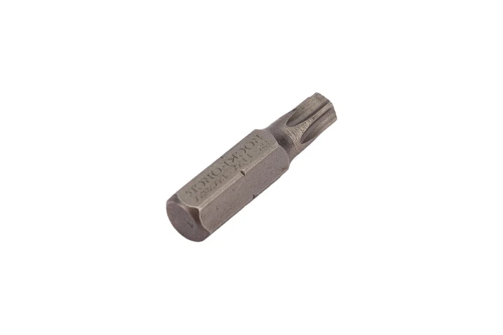 Біта TORX з отвором T27х25мм, 1/4" Forsage F-1272527 - Фото 3 Біта TORX з отвором T27х25мм, 1/4" Forsage F-1272527 - зображення 3
