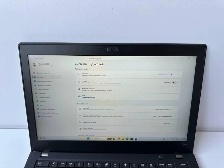 Ноутбук Lenovo Thinkpad X280 12.5" (i5-8350U / 8GB / SSD 256GB / 1920x1080 IPS Touch) б/в - Фото 6 Ноутбук Lenovo Thinkpad X280 12.5" (i5-8350U / 8GB / SSD 256GB / 1920x1080 IPS Touch) б/в - изображение 6