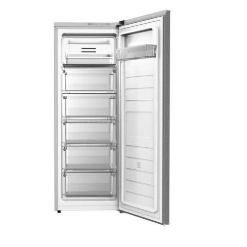 Морозильна камера Edler ED-130RMBP, Inox, корисний об'єм 145л, 6 відділень, No Frost, інвертор, електронний контроль температури, функція роботи, як холодильник, суперзамороження, A+, 129x47.5x63.5см - изображение 2