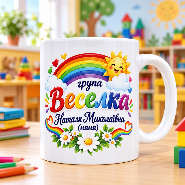 Чашка Для вихователів садочка 330 мл. - Фото 1 Чашка Для вихователів садочка 330 мл. - зображення 1