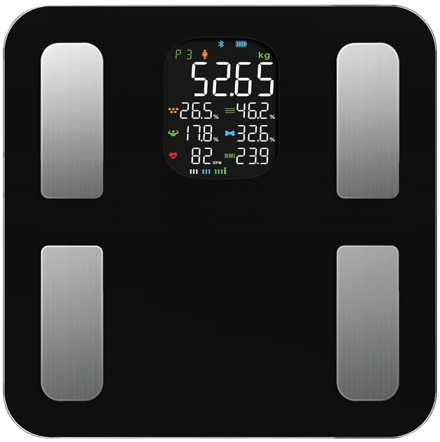 Waga analityczna Oromed Oro-Bluetooth Smart Czarna - obraz 2