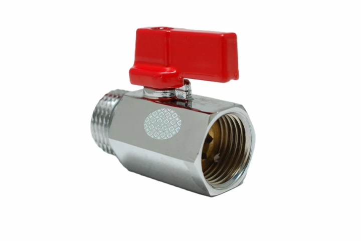 Кран мини 1/2" ВН хромированный SOLOMON NV-3025 - изображение 5