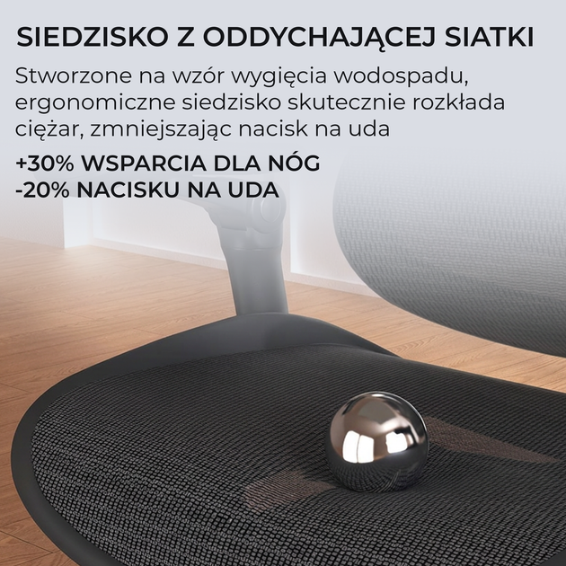 Fotel biurowy ergonomiczny Sihoo DORO C300 PRO V2 Czarny (4820216980141) - Zdjęcie 14 Fotel biurowy ergonomiczny Sihoo DORO C300 PRO V2 Czarny (4820216980141) - obraz 14