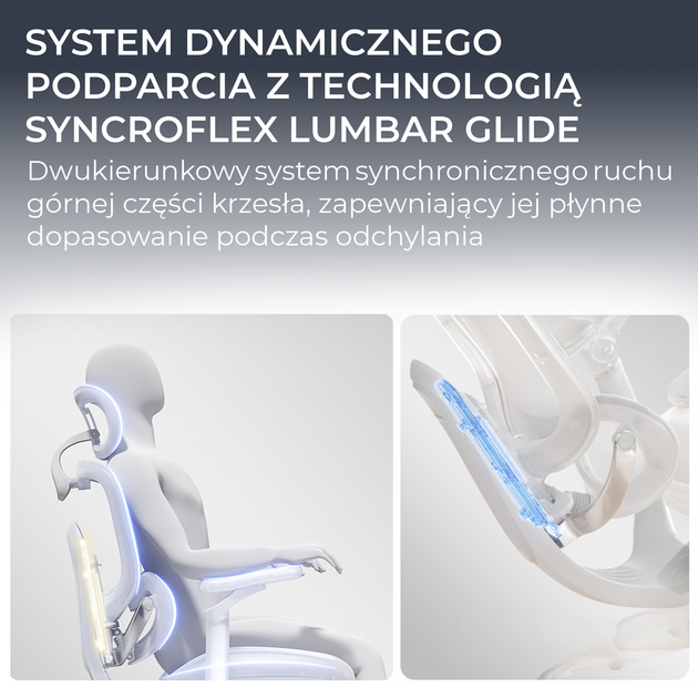Fotel biurowy ergonomiczny Sihoo DORO C300 PRO V2 z podnożkiem Czarny (4820216980158) - Zdjęcie 6 Fotel biurowy ergonomiczny Sihoo DORO C300 PRO V2 z podnożkiem Czarny (4820216980158) - obraz 6