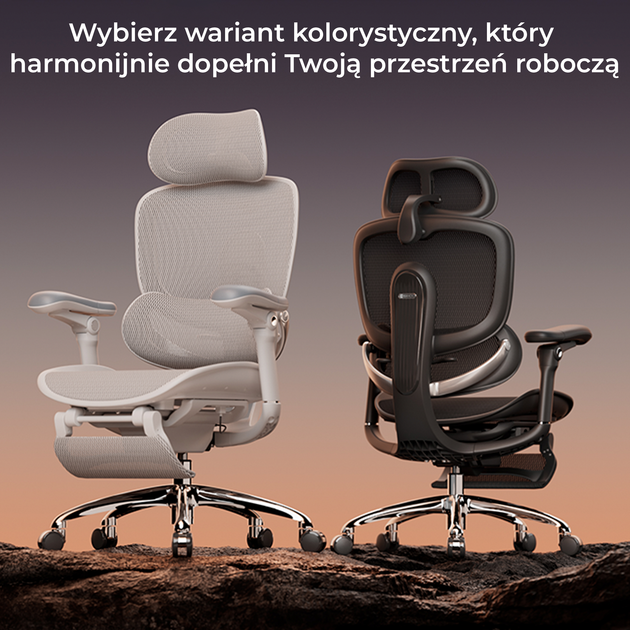 Fotel biurowy ergonomiczny Sihoo DORO C300 PRO V2 z podnożkiem Czarny (4820216980158) - Zdjęcie 14 Fotel biurowy ergonomiczny Sihoo DORO C300 PRO V2 z podnożkiem Czarny (4820216980158) - obraz 14