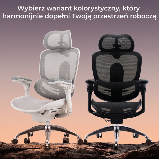 Fotel biurowy ergonomiczny Sihoo DORO C300 PRO V2 White (4820216980165) - Zdjęcie 16 Fotel biurowy ergonomiczny Sihoo DORO C300 PRO V2 White (4820216980165) - obraz 16