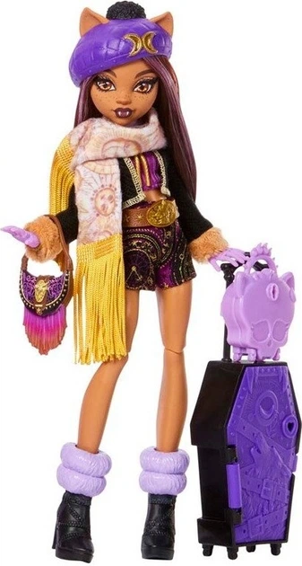Кукла Mattel Monster High Жуткие каникулы Клодин Вульф JMG65 (194735421763) - изображение 4