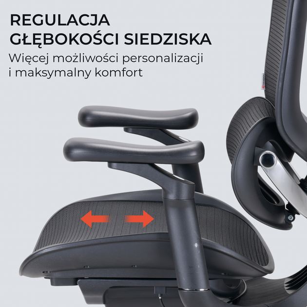 Fotel biurowy ergonomiczny Sihoo DORO C300 LITE V2 Czarny (4820216980103) - Zdjęcie 10 Fotel biurowy ergonomiczny Sihoo DORO C300 LITE V2 Czarny (4820216980103) - obraz 10