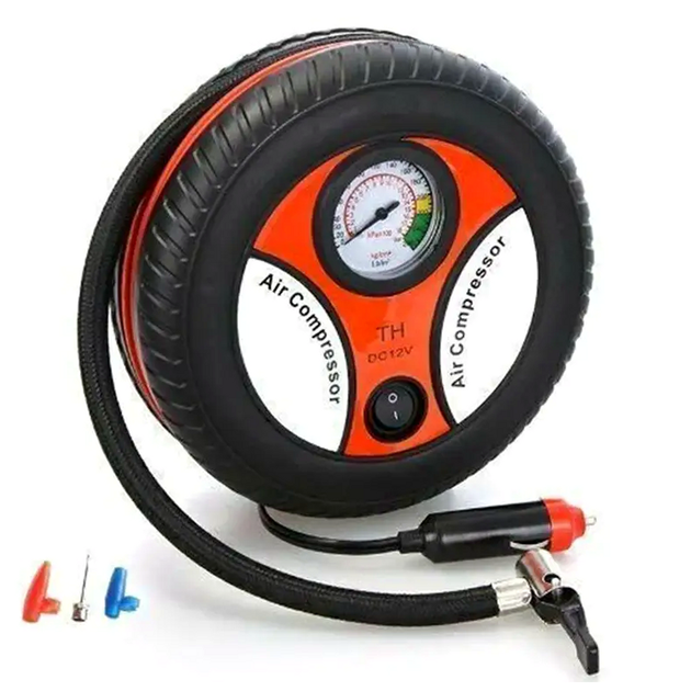 Компрессор автомобильный электрический 12 В 18 атм для шин Air Compressor 260 PSI SQ-26107 - изображение 7