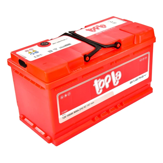 Аккумулятор TOPLA Energy 12V 100Ah 900A R+ (108400) - Фото 1 Аккумулятор TOPLA Energy 12V 100Ah 900A R+ (108400) - изображение 1