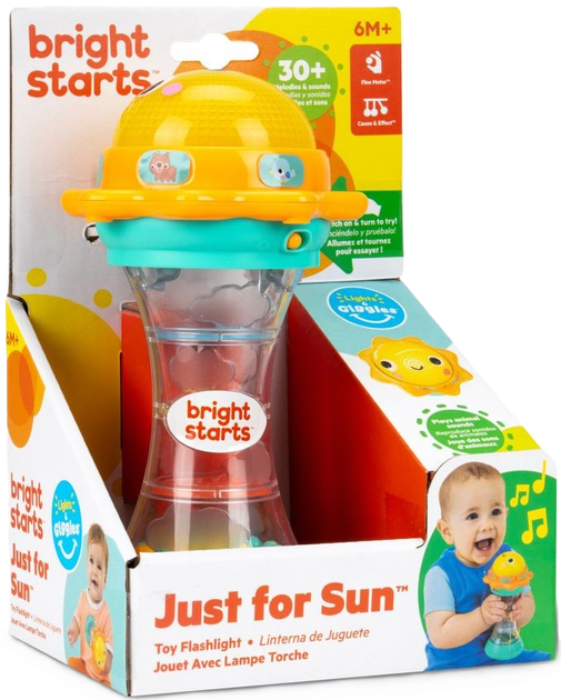 Muzyczna zabawka-grzechotka Bright Starts Just for Sun (74451172289) - Zdjęcie 1 Muzyczna zabawka-grzechotka Bright Starts Just for Sun (74451172289) - obraz 1